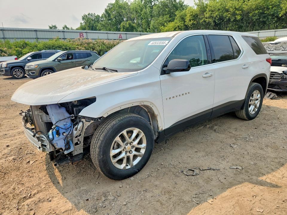 60933556 :رقم المزاد ، 1GNERFKW8LJ117797 vin ، 2020 Chevrolet Traverse مزاد بيع