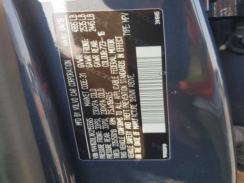 Продажа на аукционе авто 2019 Volvo Xc40, vin: YV4162ULXK2155565, номер лота: 62512796