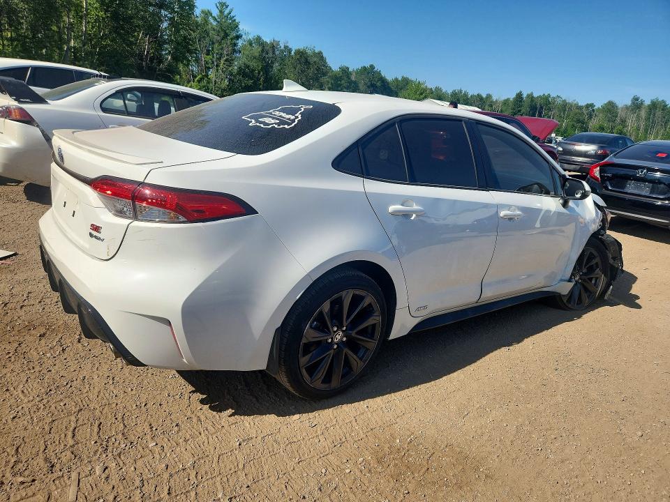2025 Toyota Corolla Hybrid მანქანა იყიდება აუქციონზე, vin: JTDBDMHE0S3019539, აუქციონის ნომერი: 58566296