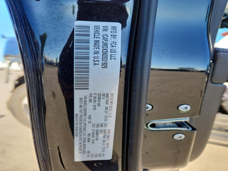 Продаж на аукціоні авто 2022 Jeep Cherokee, vin: 1C4PJMDX3ND531929, номер лоту: 62723606