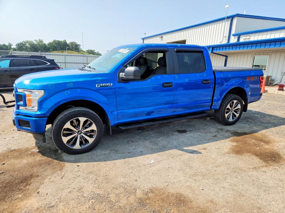Auction sale of the 2019 Ford F150, vin: 1FTEW1EP4KKE12414, lot number: 62882396
