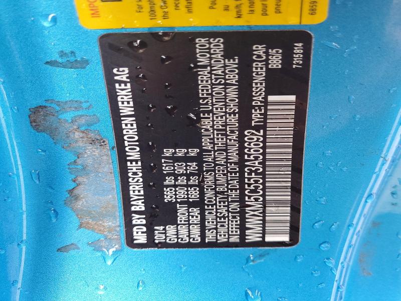 Aukcja sprzedaży 2015 Mini Cooper, vin: WMWXM5C55F3A56692, numer aukcji: 62759856