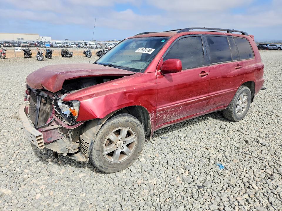 Aukcja sprzedaży 2007 Toyota Highlander, vin: JTEEP21A470220462, numer aukcji: 61800046