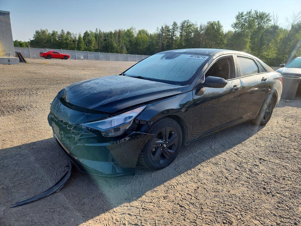 2022 Hyundai Elantra მანქანა იყიდება აუქციონზე, vin: KMHLM4AG5NU334685, აუქციონის ნომერი: 60136216