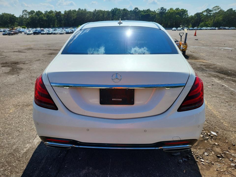 2018 Mercedes-benz S მანქანა იყიდება აუქციონზე, vin: WDDUG6GB3JA376037, აუქციონის ნომერი: 59286646