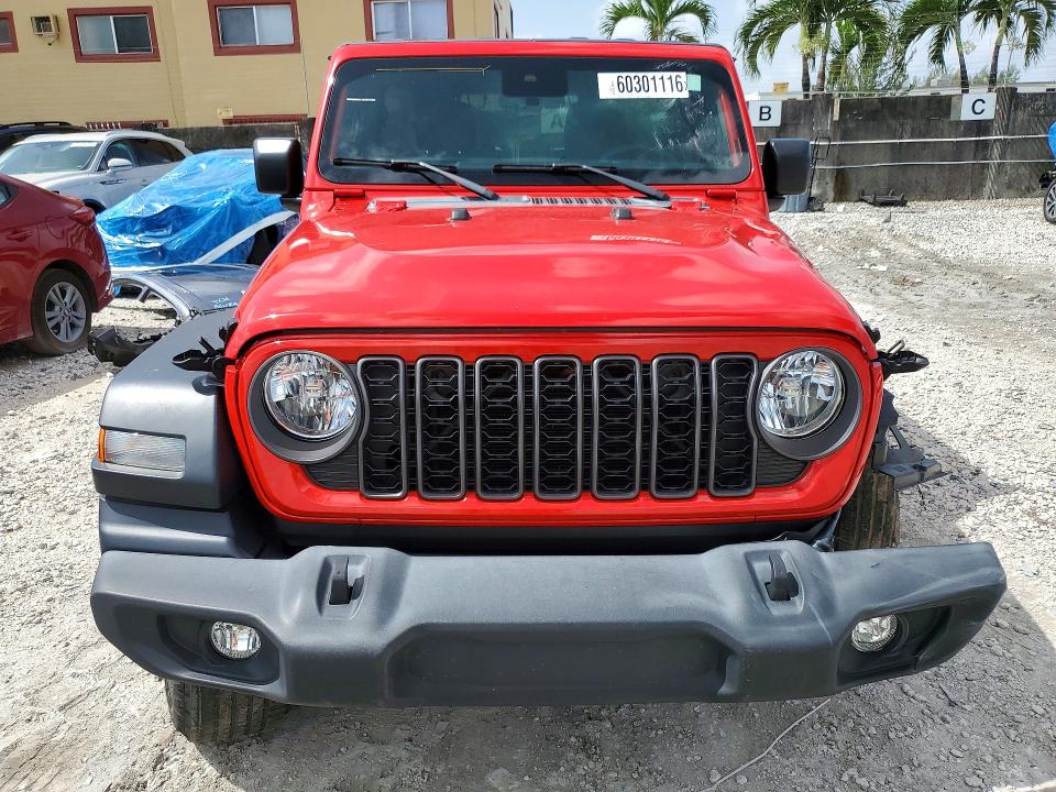 2024 Jeep Wrangler მანქანა იყიდება აუქციონზე, vin: 1C4PJXDN4RW108125, აუქციონის ნომერი: 60301116