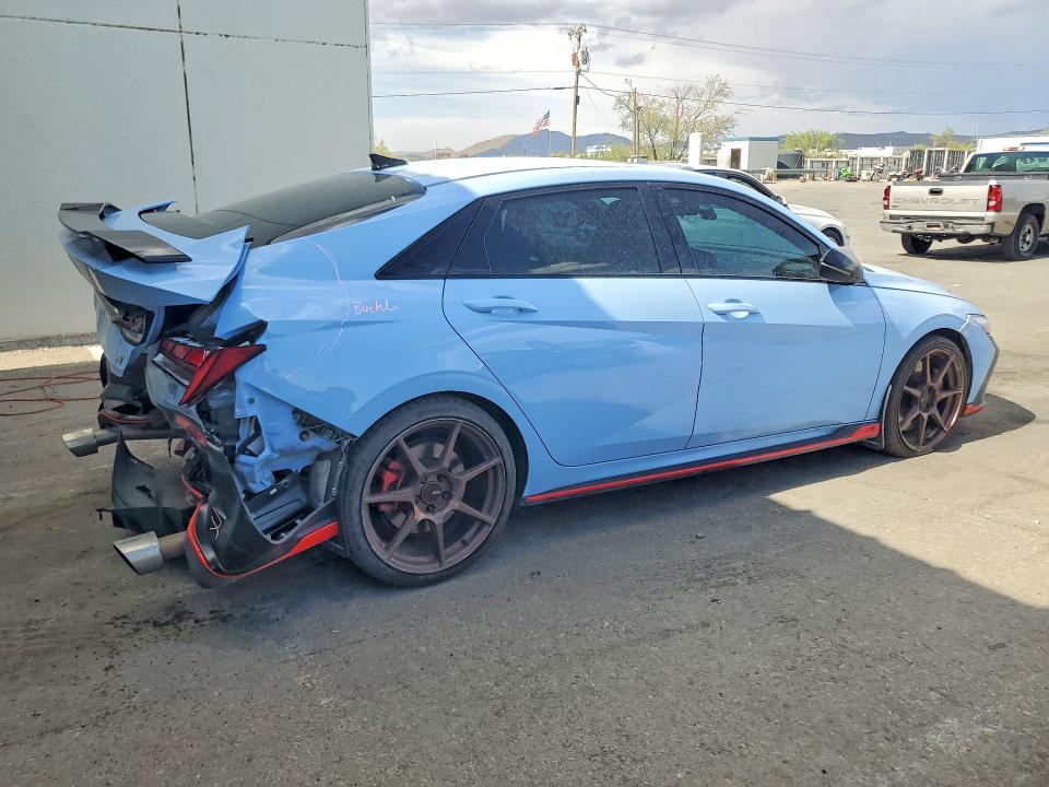 2025 Hyundai Elantra N მანქანა იყიდება აუქციონზე, vin: KMHLW4DK8SU026254, აუქციონის ნომერი: 60654016