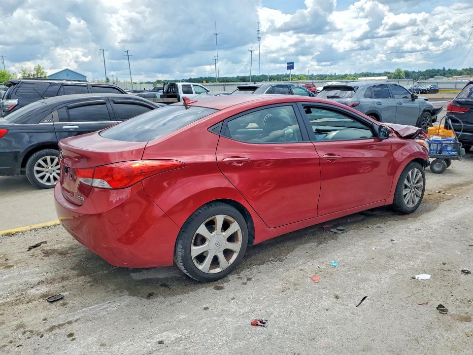61204496 :رقم المزاد ، KMHDH4AE1CU308508 vin ، 2012 Hyundai Elantra مزاد بيع