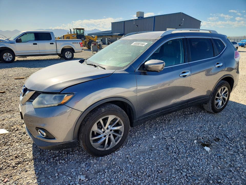 60080166 :رقم المزاد ، 5N1AT2MV1FC899872 vin ، 2015 Nissan Rogue مزاد بيع