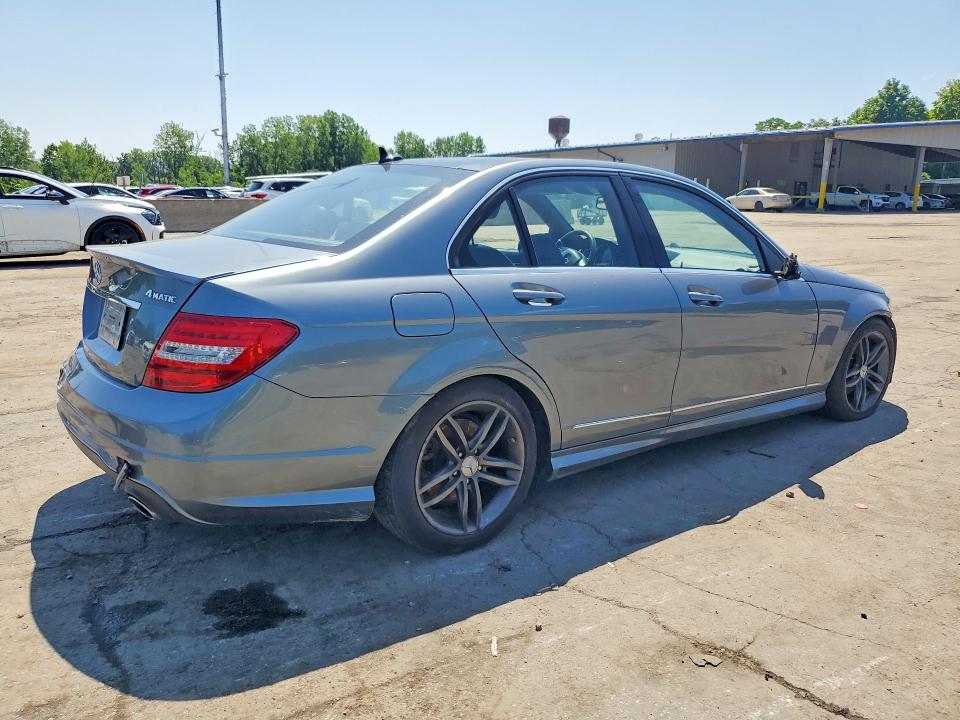 Продажа на аукционе авто 2012 Mercedes-benz C, vin: WDDGF8BB3CR208888, номер лота: 59931306