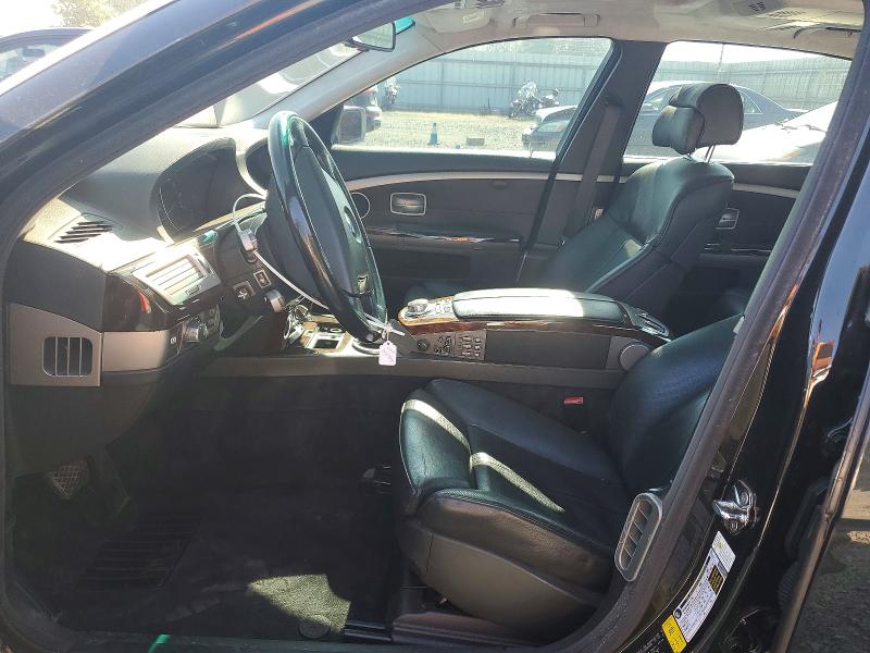 62091036 :رقم المزاد ، WBAHN03537DD98724 vin ، 2007 Bmw 760 مزاد بيع