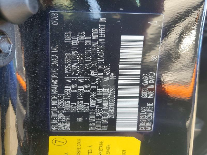 Aukcja sprzedaży 2009 Lexus Rx, vin: 2T2GK31U39C072286, numer aukcji: 60645616