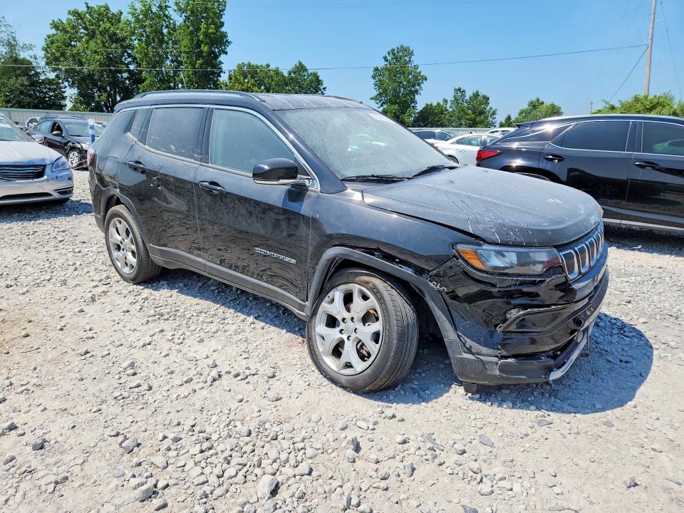 Aukcja sprzedaży 2022 Jeep Compass, vin: 3C4NJDCB9NT134815, numer aukcji: 60410726
