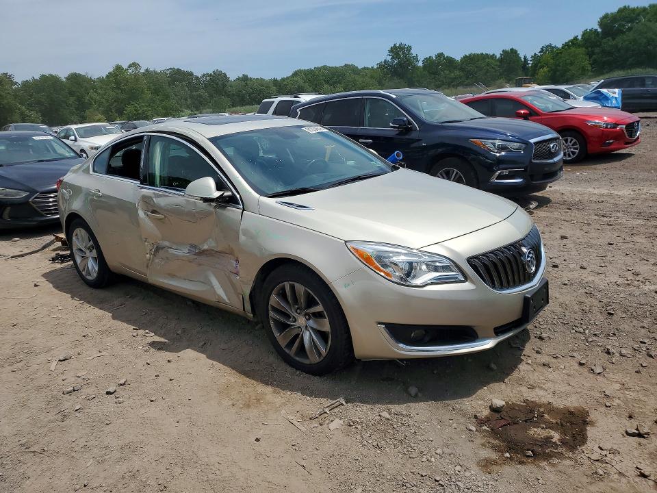 61234576 :رقم المزاد ، 2G4GK5EX4G9163340 vin ، 2016 Buick Regal مزاد بيع