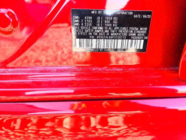 2023 Subaru Impreza მანქანა იყიდება აუქციონზე, vin: 4S3GTAL66P3720715, აუქციონის ნომერი: 60947856