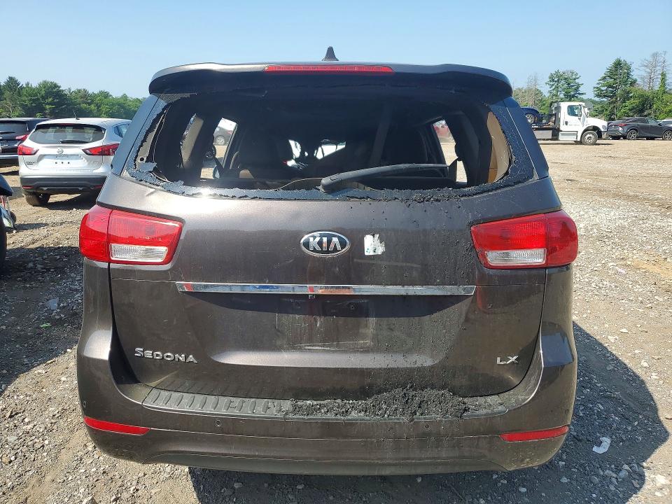 2018 Kia Sedona მანქანა იყიდება აუქციონზე, vin: KNDMB5C12J6372631, აუქციონის ნომერი: 59542966