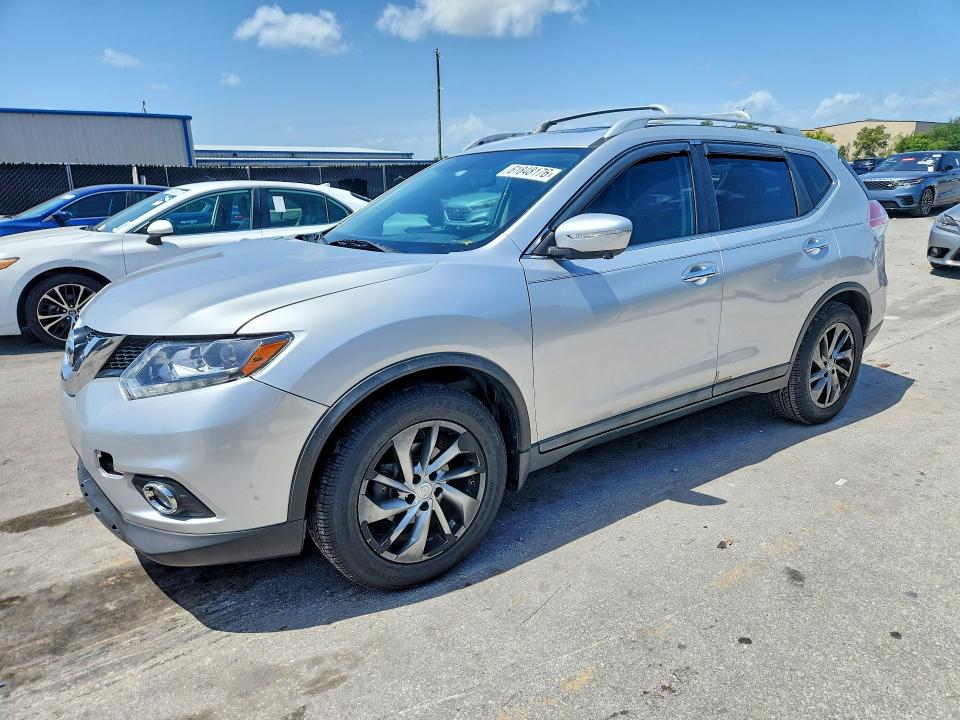 2014 Nissan Rogue მანქანა იყიდება აუქციონზე, vin: 5N1AT2MT4EC792876, აუქციონის ნომერი: 61848176