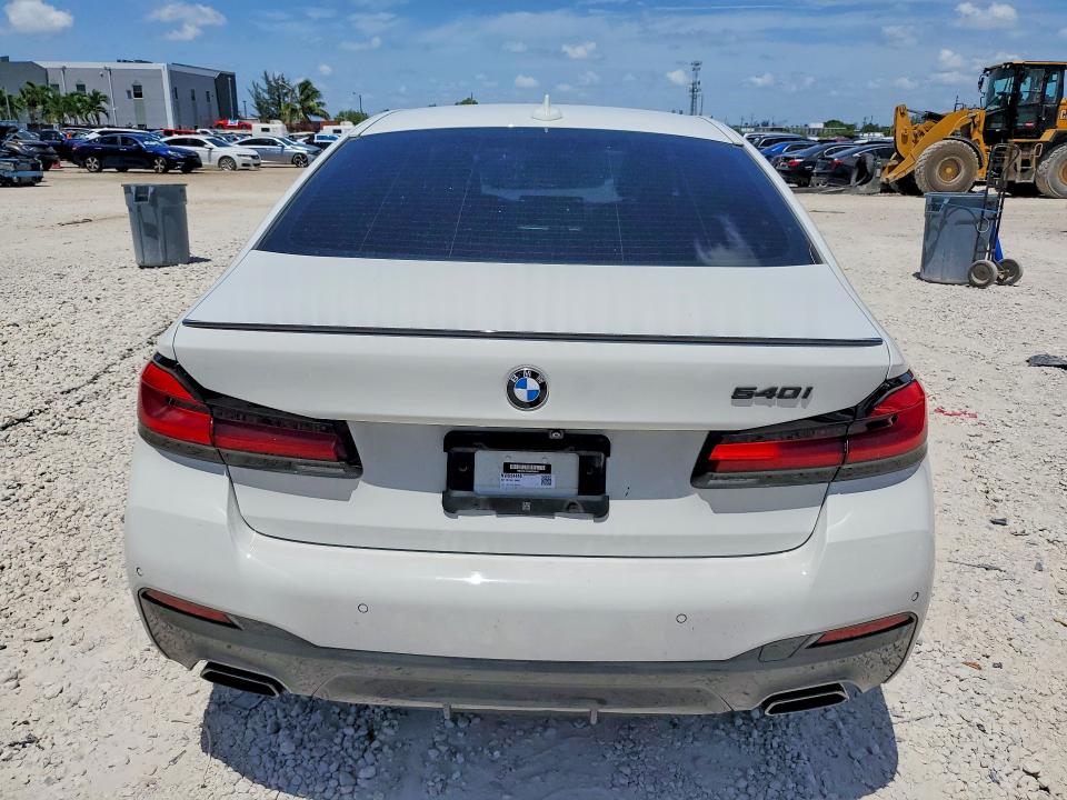 2022 Bmw 540 მანქანა იყიდება აუქციონზე, vin: WBA53BJ04NWX54446, აუქციონის ნომერი: 62064286