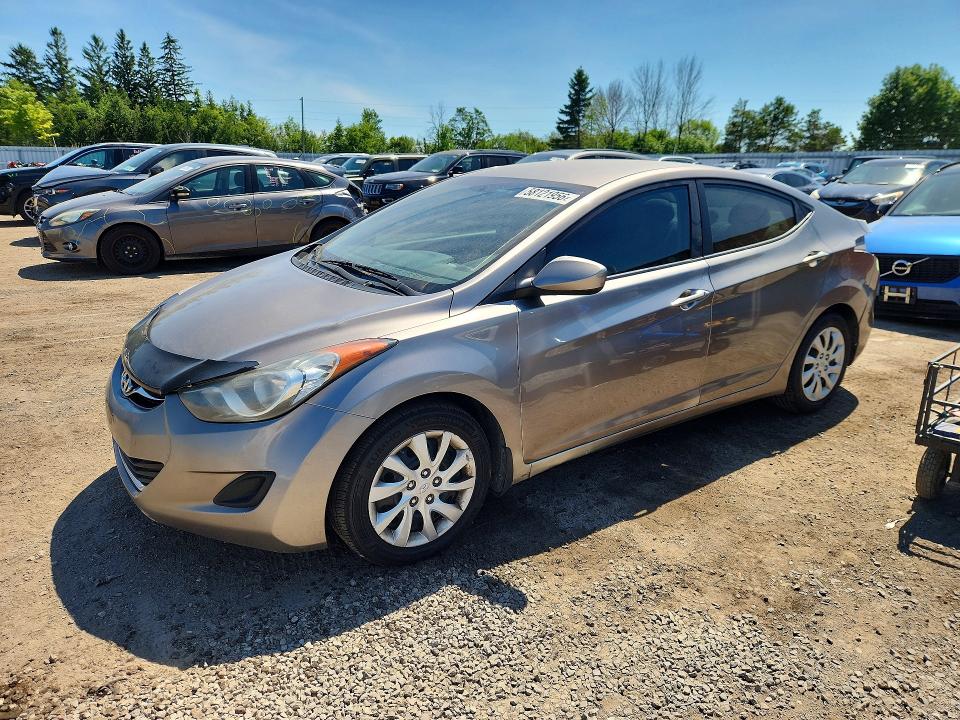 58121956 :رقم المزاد ، 5NPDH4AE8CH148755 vin ، 2012 Hyundai Elantra مزاد بيع