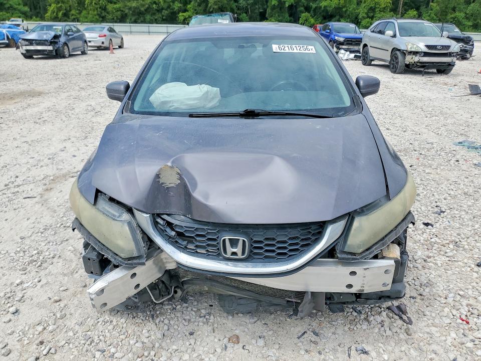 62161256 :رقم المزاد ، 19XFB2F50FE042462 vin ، 2015 Honda Civic مزاد بيع