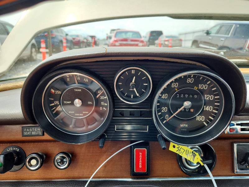 Продажа на аукционе авто 1972 Mercedes-benz 280, vin: 10806712012913, номер лота: 60403776