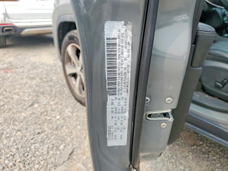 61056526 :رقم المزاد ، 1C4PJMDX7KD441243 vin ، 2019 Jeep Cherokee مزاد بيع