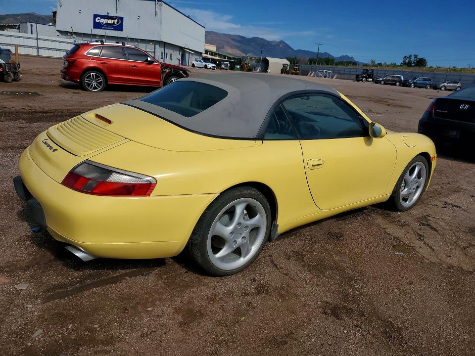 2000 Porsche 911 მანქანა იყიდება აუქციონზე, vin: WP0CA2999YS650467, აუქციონის ნომერი: 62889006