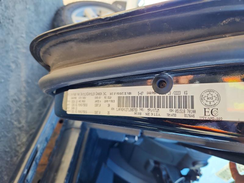 60026936 :رقم المزاد ، 1J4FA24127L208793 vin ، 2007 Jeep Wrangler مزاد بيع