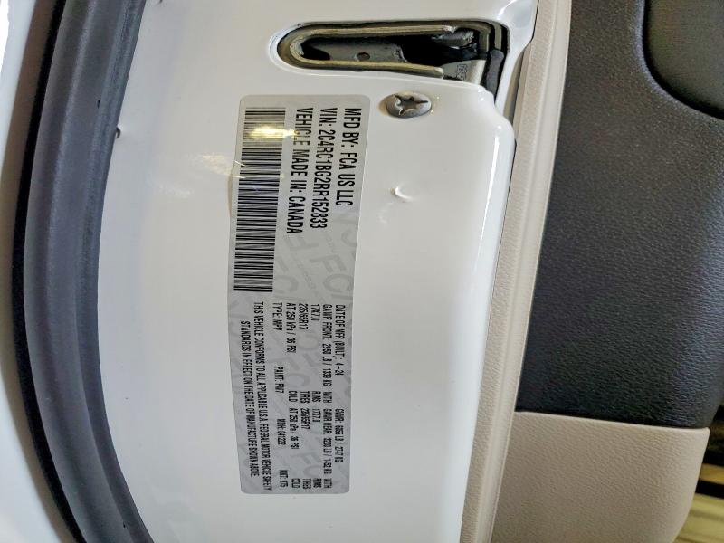 Продажа на аукционе авто 2024 Chrysler Pacifica, vin: 2C4RC1BG2RR152833, номер лота: 61323946