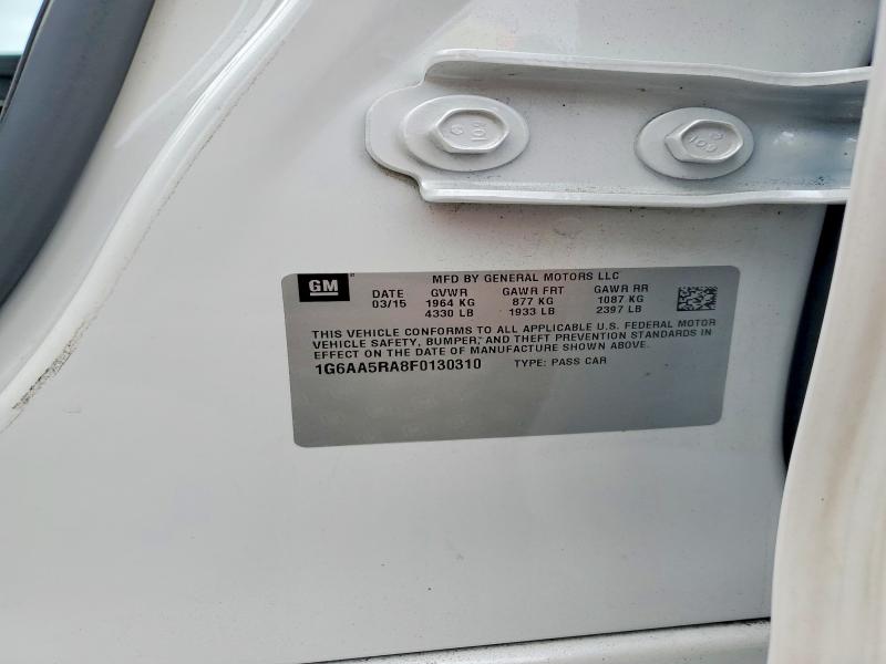 Продаж на аукціоні авто 2015 Cadillac Ats, vin: 1G6AA5RA8F0130310, номер лоту: 59180046