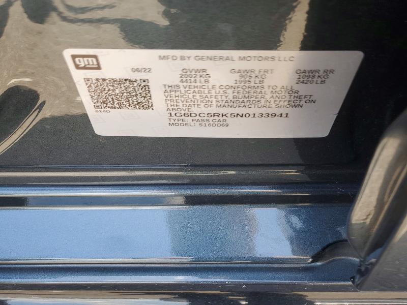 Aukcja sprzedaży 2022 Cadillac Ct4, vin: 1G6DC5RK5N0133941, numer aukcji: 59277786