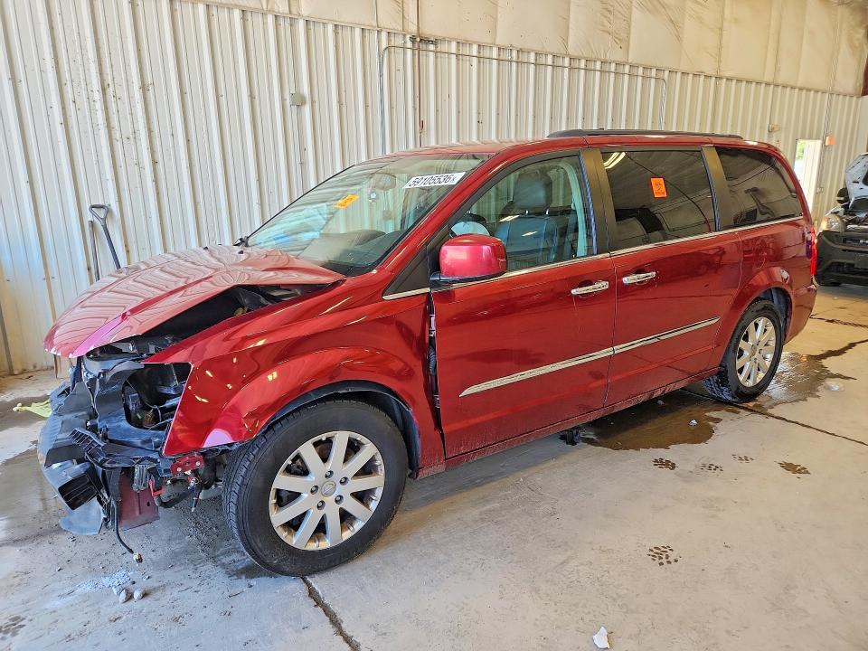 2016 Chrysler Town & Country მანქანა იყიდება აუქციონზე, vin: 2C4RC1BGXGR255639, აუქციონის ნომერი: 59105536