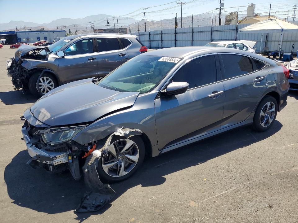Auction sale of the 2019 Honda Civic, vin: 19XFC2F61KE203093, lot number: 63344536