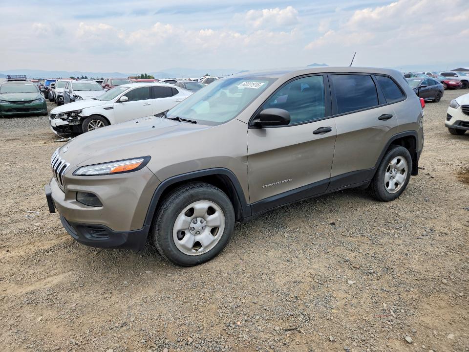 62221916 :رقم المزاد ، 1C4PJMAB4HW651272 vin ، 2017 Jeep Cherokee مزاد بيع