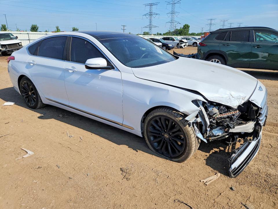 2015 Hyundai Genesis მანქანა იყიდება აუქციონზე, vin: KMHGN4JE2FU100695, აუქციონის ნომერი: 60186566