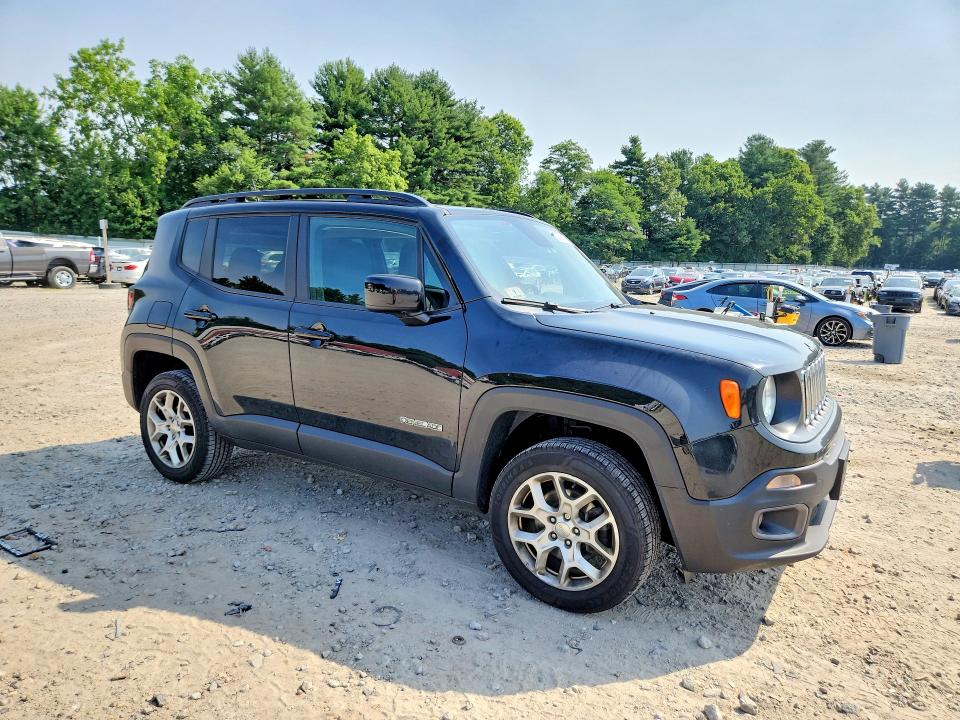 Продаж на аукціоні авто 2018 Jeep Renegade, vin: ZACCJBBB2JPG84324, номер лоту: 58004036