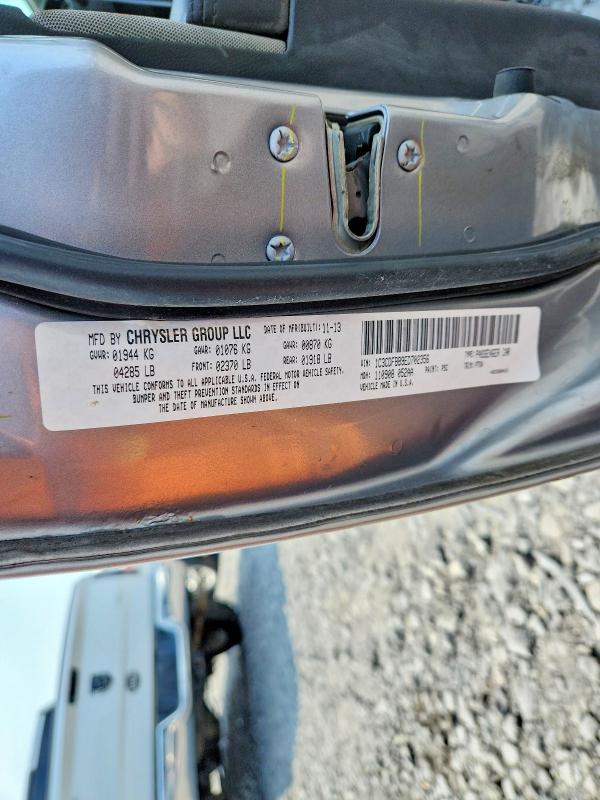 60987846 :رقم المزاد ، 1C3CDFBB9ED702356 vin ، 2014 Dodge Dart مزاد بيع