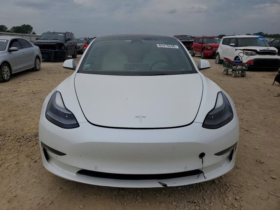 2022 Tesla Model 3 მანქანა იყიდება აუქციონზე, vin: 5YJ3E1EB3NF166164, აუქციონის ნომერი: 62476246