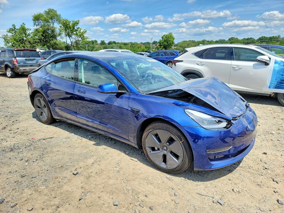 62207746 :رقم المزاد ، 5YJ3E1EB2MF049593 vin ، 2021 Tesla Model 3 مزاد بيع