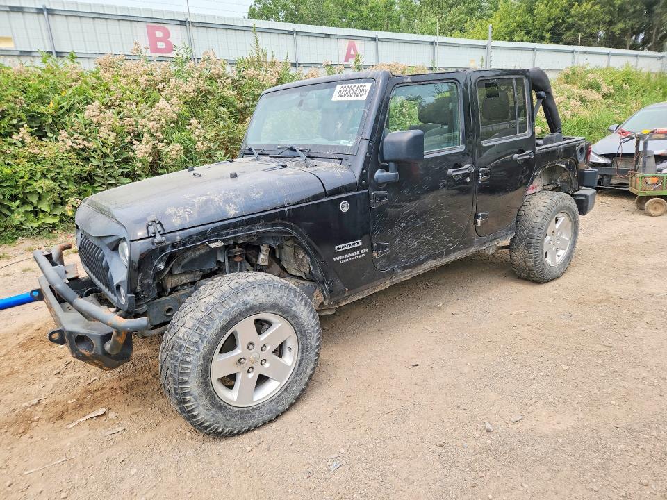 62685456 :رقم المزاد ، 1C4BJWDG8JL912584 vin ، 2018 Jeep Wrangler Unlimited مزاد بيع