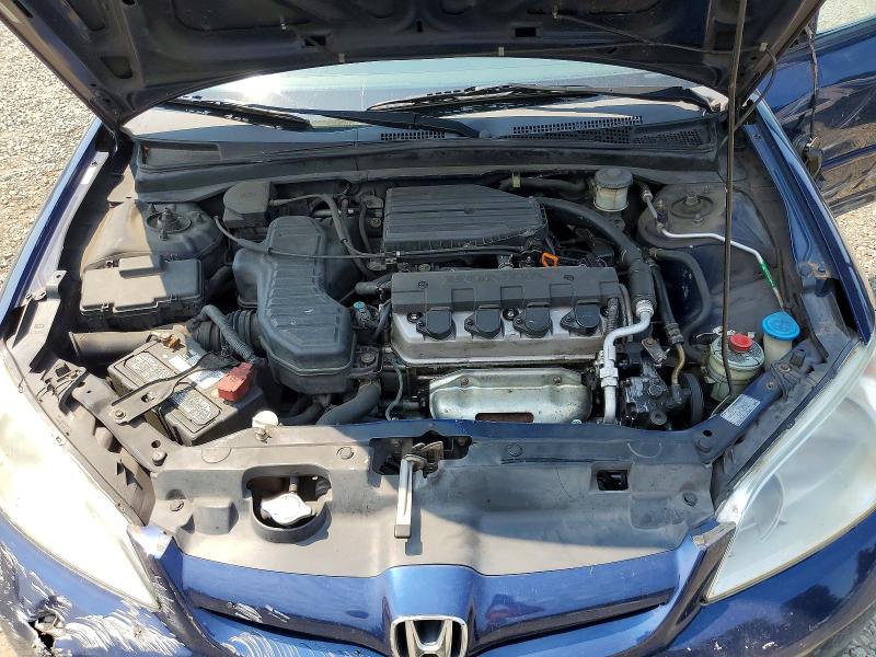 2005 Honda Civic მანქანა იყიდება აუქციონზე, vin: 2HGES16555H604835, აუქციონის ნომერი: 61427486