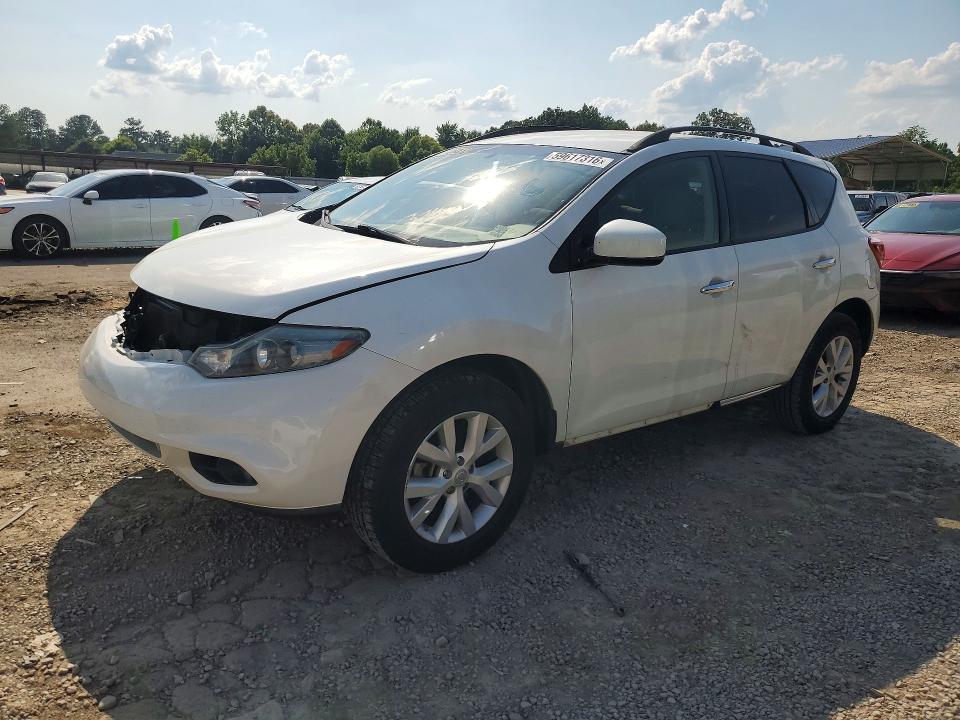 59617316 :رقم المزاد ، JN8AZ1MUXEW404168 vin ، 2014 Nissan Murano مزاد بيع