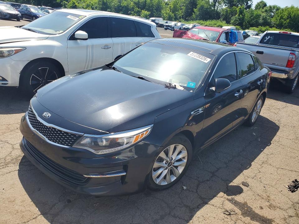 2016 Kia Optima მანქანა იყიდება აუქციონზე, vin: 5XXGU4L34GG009051, აუქციონის ნომერი: 59239326