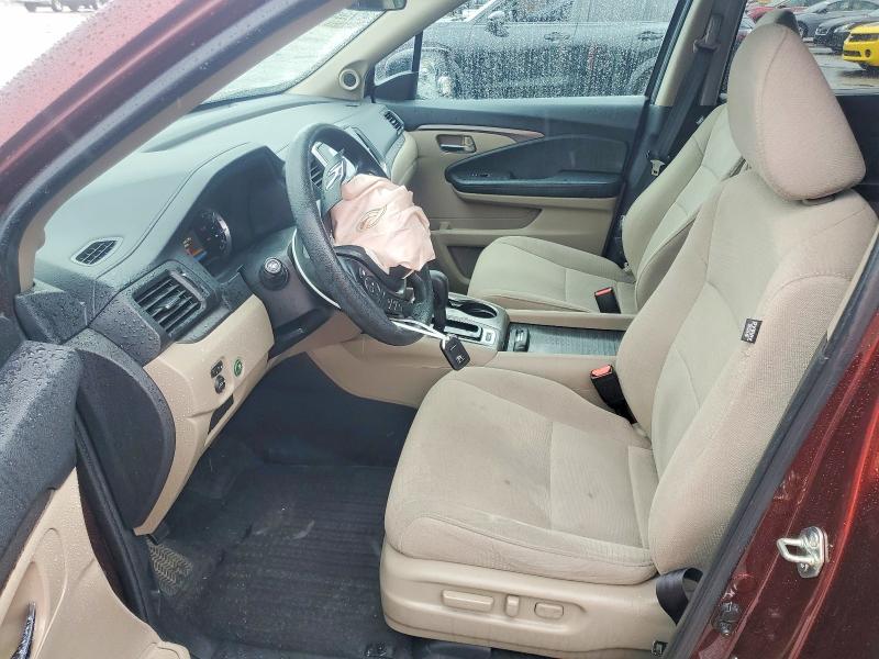 62160736 :رقم المزاد ، 5FNYF6H35JB065433 vin ، 2018 Honda Pilot مزاد بيع