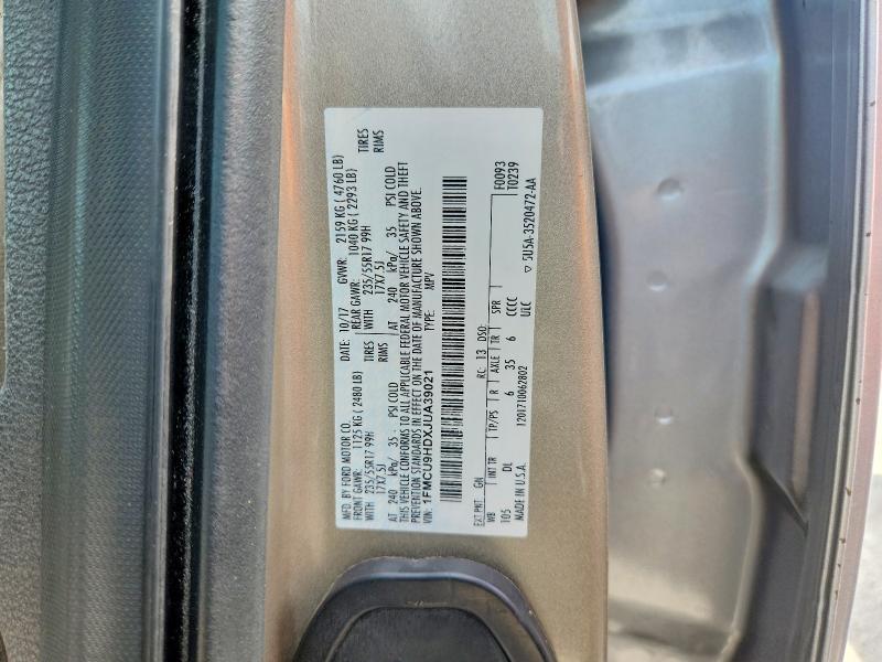 Продаж на аукціоні авто 2018 Ford Escape, vin: 1FMCU9HDXJUA39021, номер лоту: 62109496
