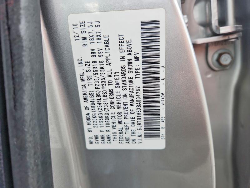 Продаж на аукціоні авто 2011 Acura Rdx, vin: 5J8TB1H5XBA004262, номер лоту: 63209766