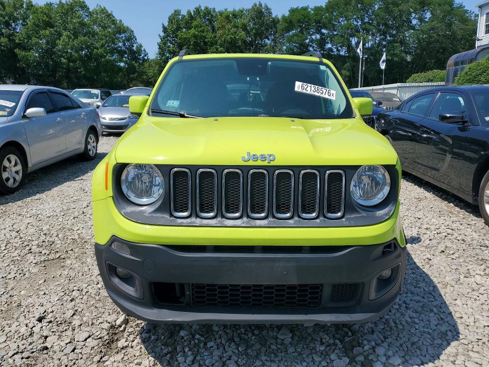2017 Jeep Renegade მანქანა იყიდება აუქციონზე, vin: ZACCJBBB2HPF02907, აუქციონის ნომერი: 62138576