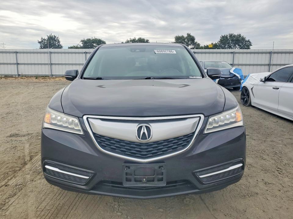 2016 Acura Mdx მანქანა იყიდება აუქციონზე, vin: 5FRYD4H48GB051648, აუქციონის ნომერი: 60892786