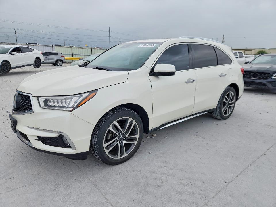 61418656 :رقم المزاد ، 5FRYD4H84HB012852 vin ، 2017 Acura Mdx مزاد بيع