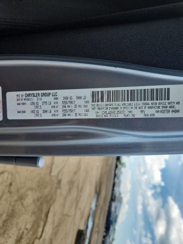 Продажа на аукционе авто 2014 Jeep Wrangler Unlimited, vin: 1C4BJWDG0EL250151, номер лота: 60253356